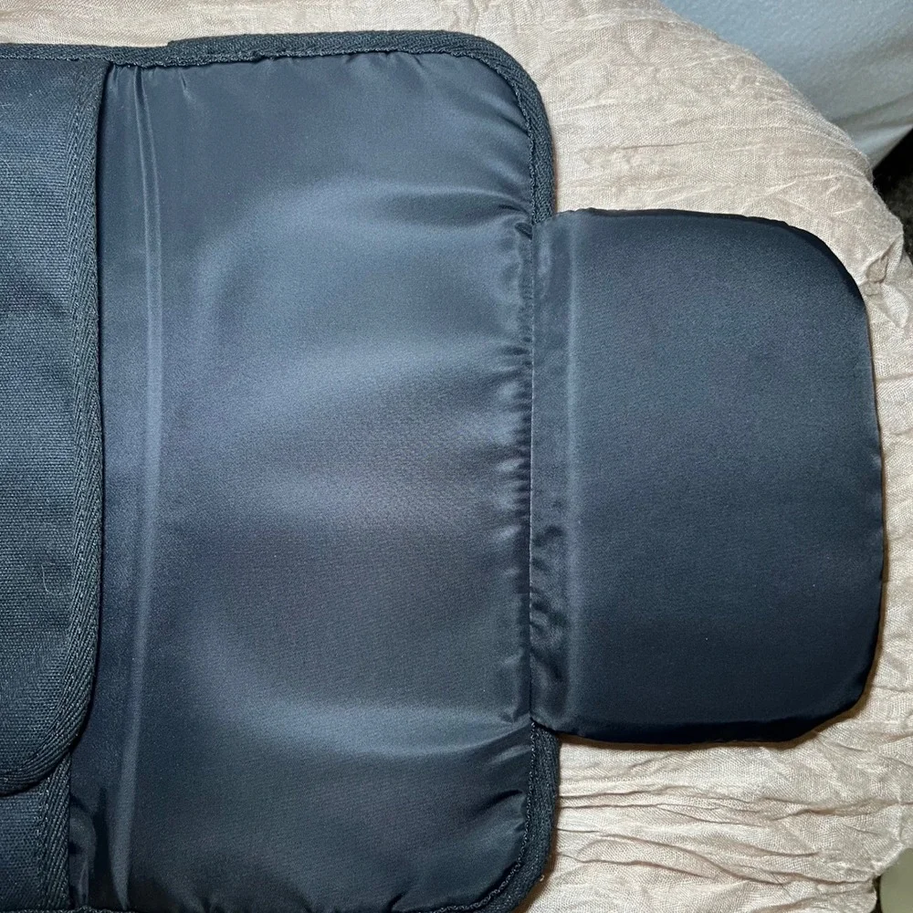 New ARCH Nappy Clutch Canvas Diaper Changing Pad Travel Mat‎ with Vegan Wristlet